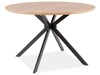Stół Artel 120cm dąb/ czarny            