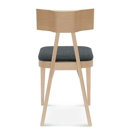 Krzesło drewniane do jadalni Akka Fameg nowoczesne retro personalizowane gięte bukowe