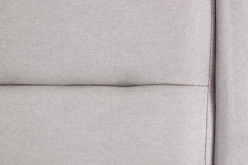 Łóżko tapicerowane kontynentalne Landi 160x200 do sypialni popielate skandynawskie