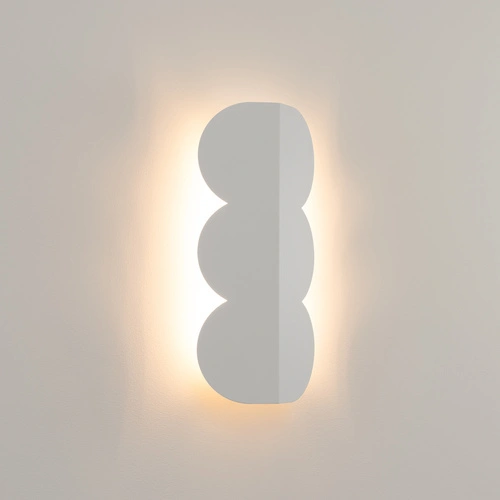 Kinkiet ścienny BISCUIT biały nowoczesny do salonu i sypialni