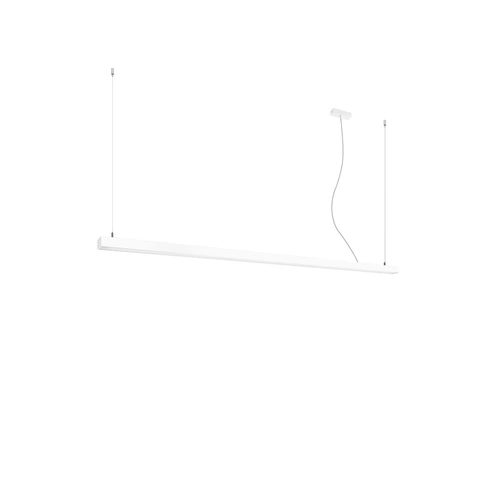 Lampa wisząca LED PINNE 200 biała minimalistyczna do salonu lub nad stół 200 cm