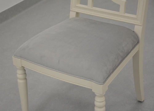 Krzesło Damir białe/szare