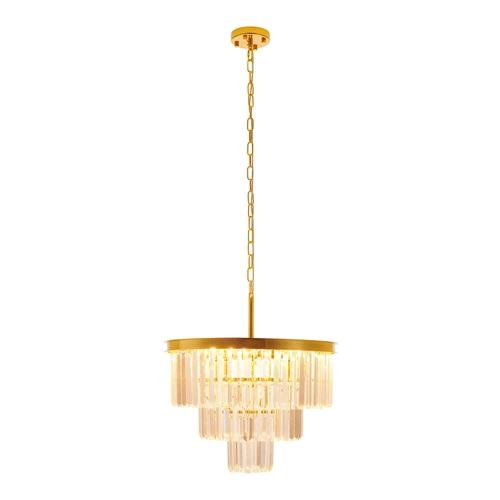 Lampa sufitowa SPLENDORE złota 50 cm glamour do salonu i jadalni Step into Design