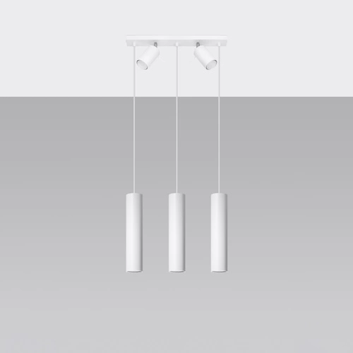 Lampa wisząca RING 3 biały