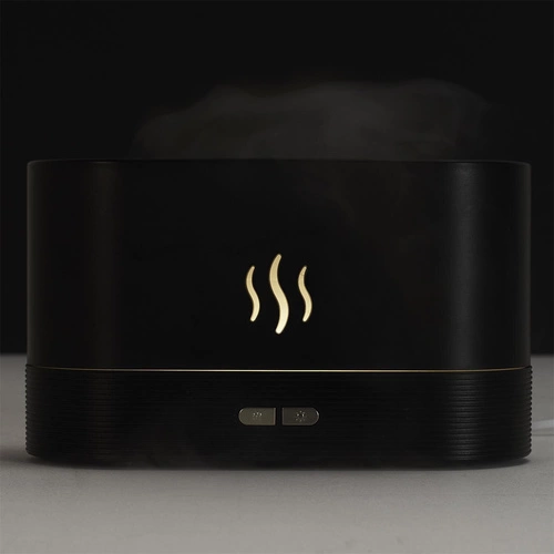 Elektryczny dyfuzor zapachowy LED Intesi czarny do domu energooszczędny