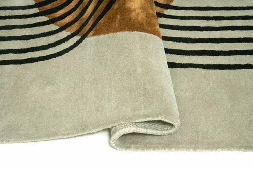 Dywan nowoczesny Stella Coral 160x230 wełniano-wiskozowy do salonu i sypialni beżowy