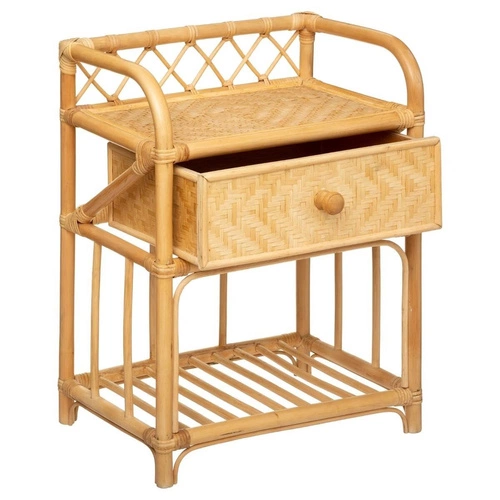 Szafka nocna Aoni rattan naturalny