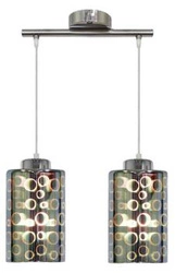 Lampa wisząca Nocturno 2x40W E27 chrom