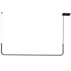 Lampa wisząca MINIMA-1 LED czarna 120 cm nowoczesna nad stół do jadalni i kuchni