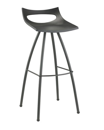 Hoker Diablito 65 cm nowoczesny antracytowy bez oparcia do kuchni i wyspy SCAB Design