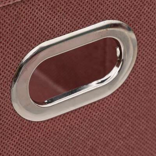 5five simply smart pudełko materiałowe do regału 15x31 cm czerwone składane z uchwytem