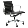 Fotel biurowy CH1171 PREMIUM inspirowany EA117 skóra, chrom czarny