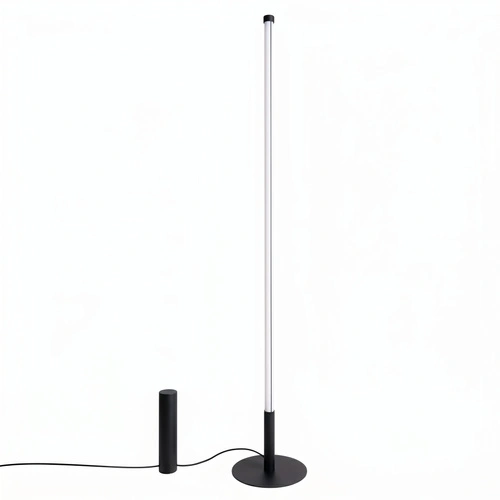 TRANG lampa stojąca do salonu czarna nowoczesna LED 3000K