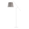 Lampa podłogowa FOYA biała szara