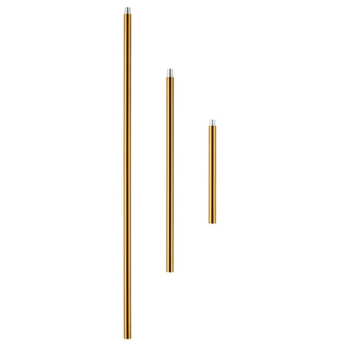 Lampa wisząca kula szklana VENUS-2 mosiądz 44 cm do salonu i jadalni regulowana