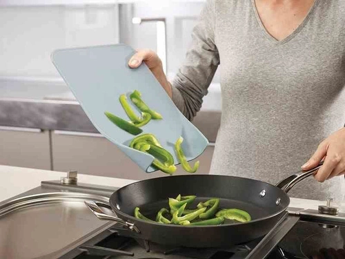 Joseph Joseph Nest Chop nowoczesny zestaw 3 plastikowych desek do krojenia do kuchni