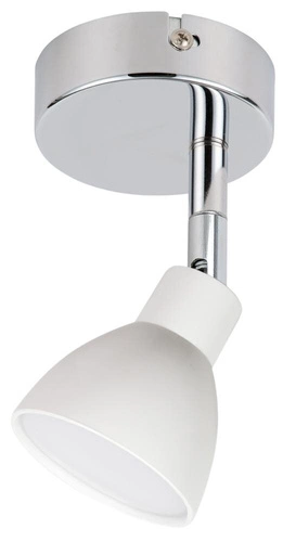 Kinkiet Roy 1x5W LED cob główka okrągła 1e z przegubem kd system biały