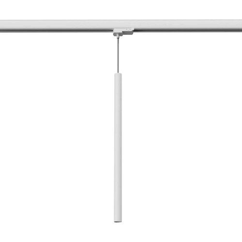 Lampa wisząca, 4 punktowa, system szynowy 3 fazowy, PASTELO biała