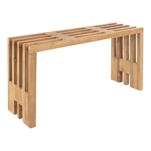 Ławka Benidorm 90cm naturalna tekowa