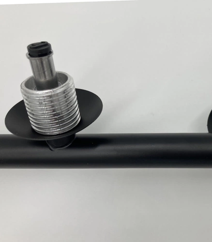 Lampa wisząca kula Orion Long czarna 120cm LED do salonu i nad wyspę kuchenną