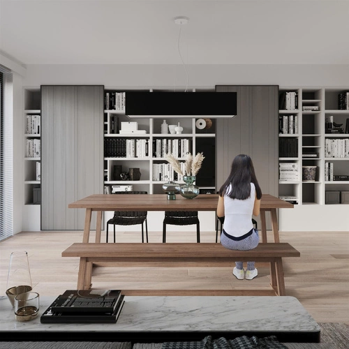 Żyrandol SANTA BIS 80 czarny nowoczesny 3-punktowy do salonu nad stół lub wyspę