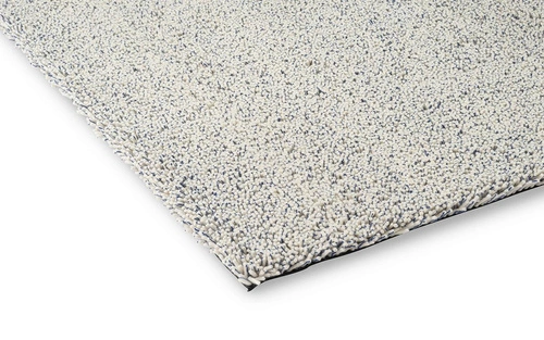 Dywan nowoczesny wełniany Trace Cut midnight blue 200x300cm do salonu łatwy w czyszczeniu