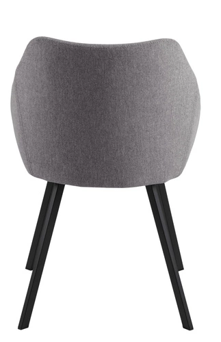 Krzesło Nils szary jasny/czarny OUTLET