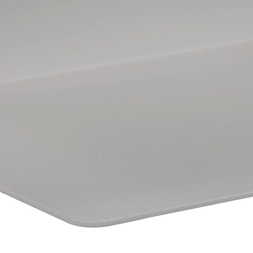 Półka ścienna Joliet S biała metalowa na książki do salonu i sypialni Actona 35 cm