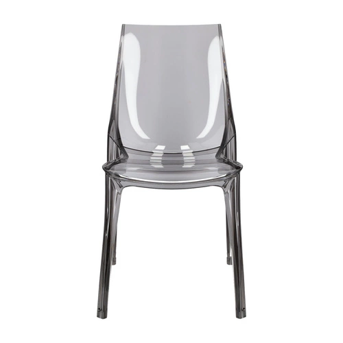 Krzesło Vanity transparentne do jadalni nowoczesne sztaplowane z tworzywa SCAB Design