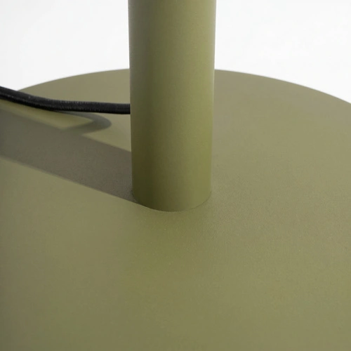 Lampa stojąca do salonu TRANG nowoczesna LED oliwkowa 4000K