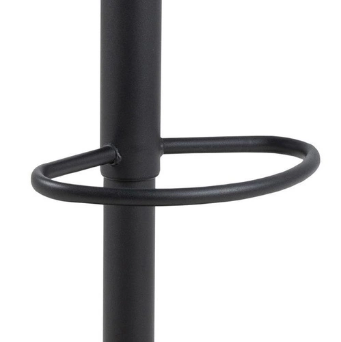 Hoker Flynn tapicerowany szary jasny z oparciem regulowany obrotowy do kuchni Actona