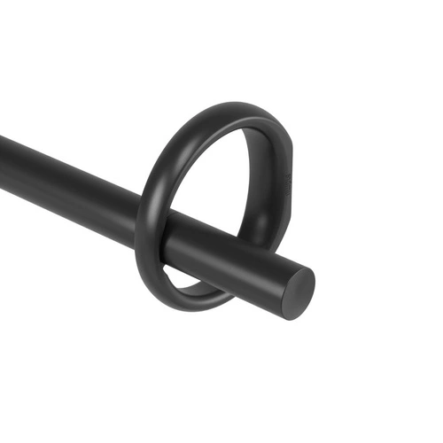 Karnisz Ringlet 107-305 cm czarny