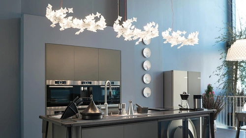 Lampa wisząca Hanami L transparentna 