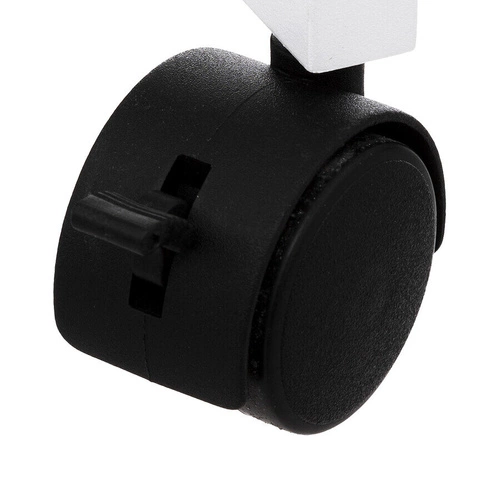 5five simply smart biały wózek kuchenny na kółkach z 3 półkami do łazienki lub biura 75 cm