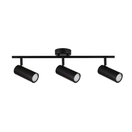 Lampa Colly czarny 3x15W GU10 klosz  czarny