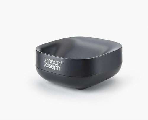 Mydelniczka kompaktowa Slim czarna Joseph Joseph nowoczesna do łazienki i kuchni