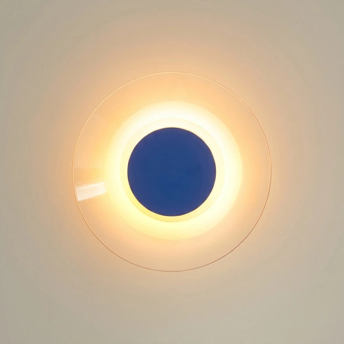 Kinkiet ścienny ASTRO LED ultramaryna nowoczesny do salonu