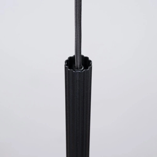 Lampa wisząca nowoczesna czarna ARCHE 1 regulowana do salonu kuchni jadalni SOLLUX