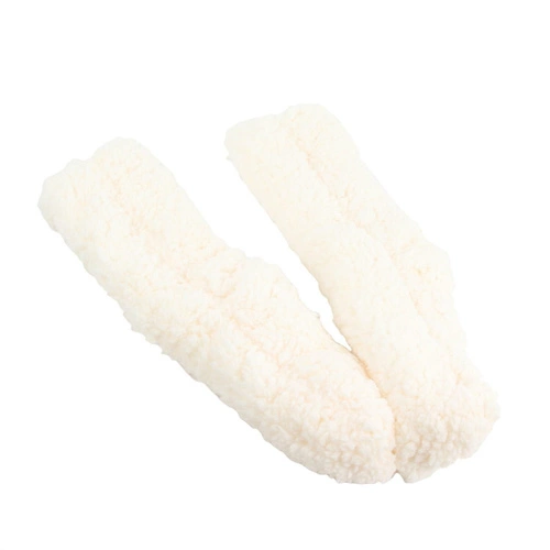 Intesi Sherpa skarpety białe nowoczesne ciepłe do domu przyjemne w dotyku na chłodne dni