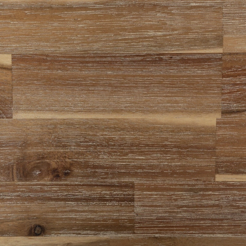 Regał na książki industrialny Edena Atmosphera metalowy z półkami z drewna akacjowego czarny 180 cm