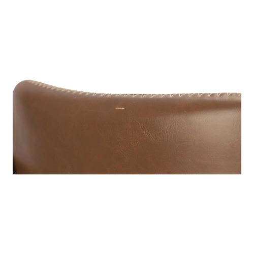 Krzesło barowe Lois PU brązowy Outlet