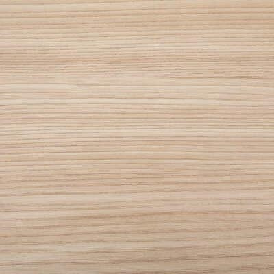 Stolik kawowy owalny Neile Atmosphera nowoczesny drewniany biały do salonu na trzech nogach