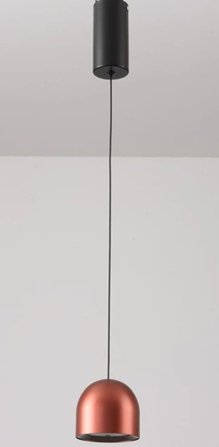 Lampa wisząca LED Petite czerwona 10 cm nowoczesna do kuchni i nad wyspę