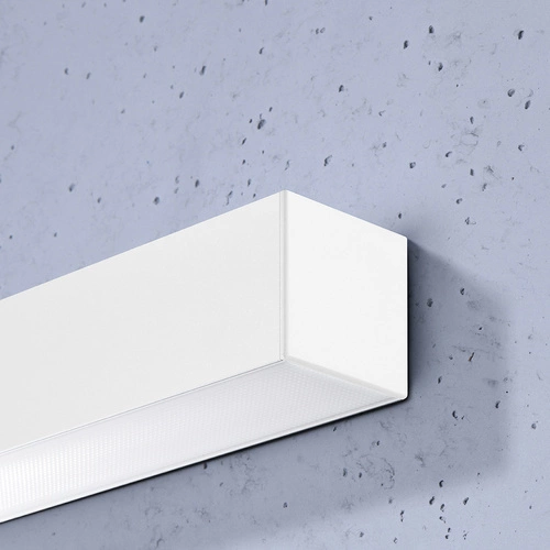 Kinkiet ścienny LED PINNE 200 biały minimalistyczny do salonu i sypialni aluminium 4000K