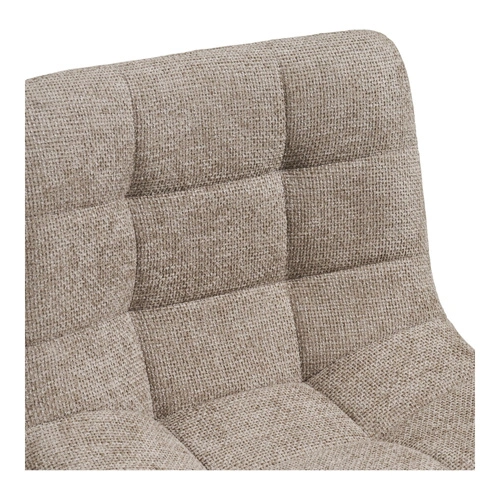 Hoker Middelfart szary obrotowy z oparciem do kuchni regulowany