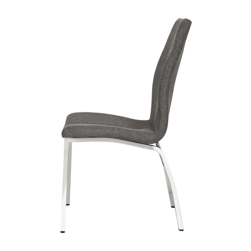 Krzesło Asama szare tapicerowane