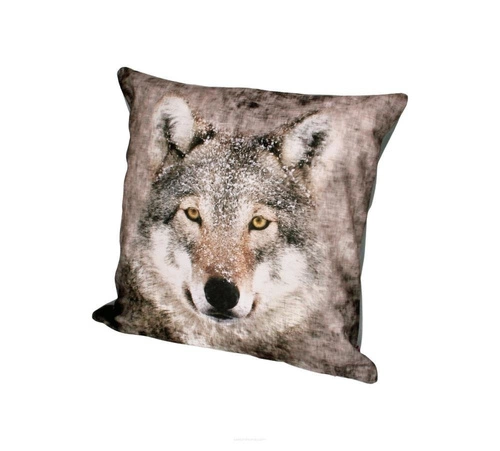 Poduszka dekoracyjna LUPO antyalergiczna do salonu i sypialni multikolor 40x40