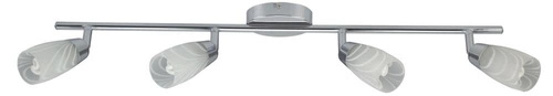 Lampa sufitowa Laufer listwa 4x40W G9  chrom