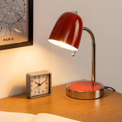 Lampka Izan 35,5 cm czerwona