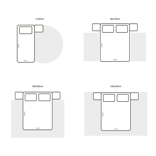 Dywan zewnętrzny nowoczesny Trattino Sea Glass 140x200 kolorowy na taras i balkon łatwoczyszczący